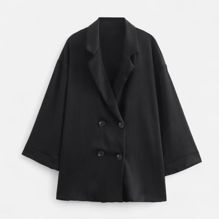 Women’s Wrinkled Suit Jacket & Pants Set