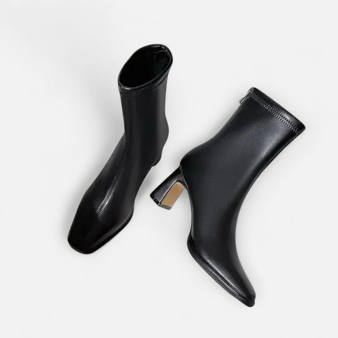 Women’s Vintage Square-Toe Ankle Boots