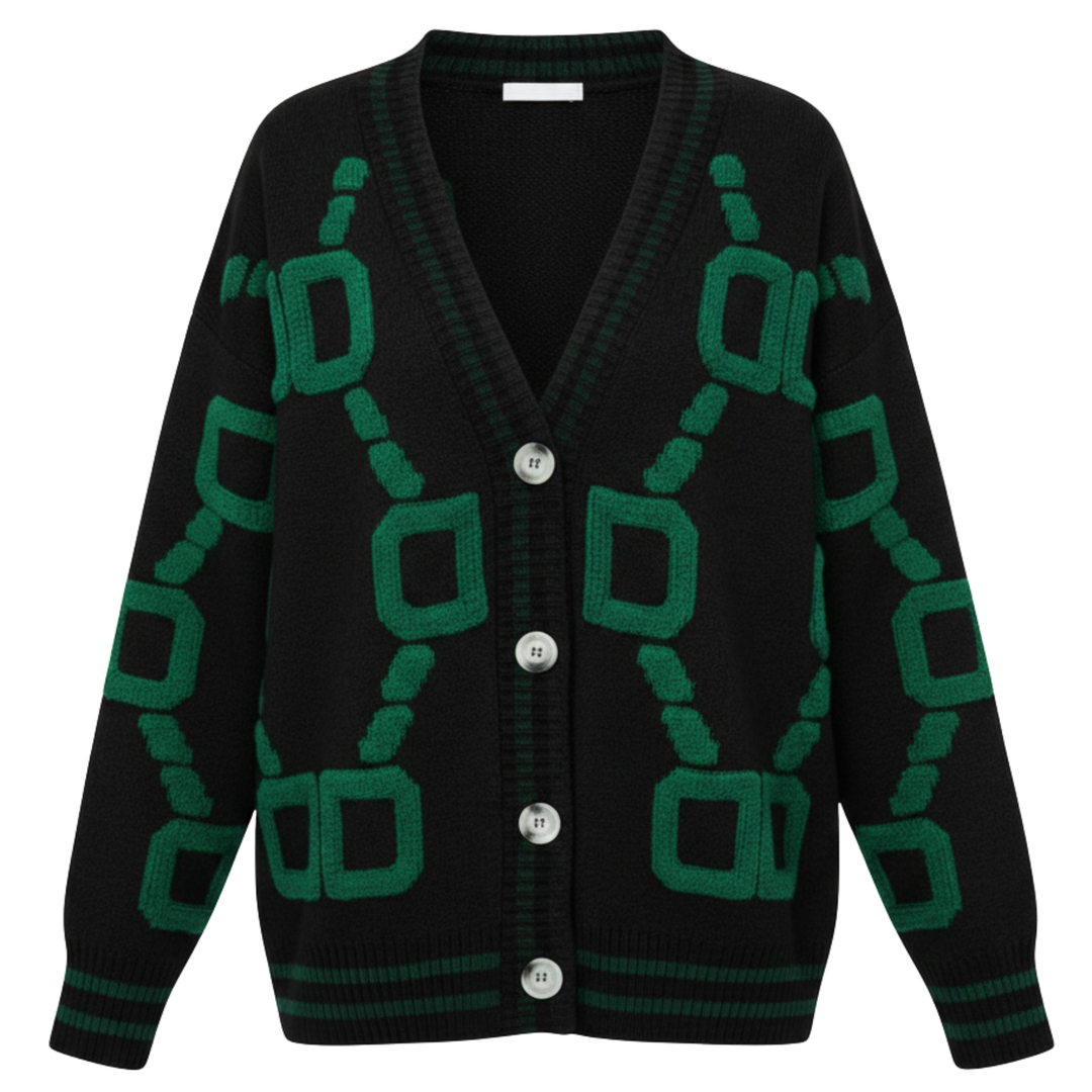 Women’s Spring Knit Cardigan – Lightweight V-Neck Layer