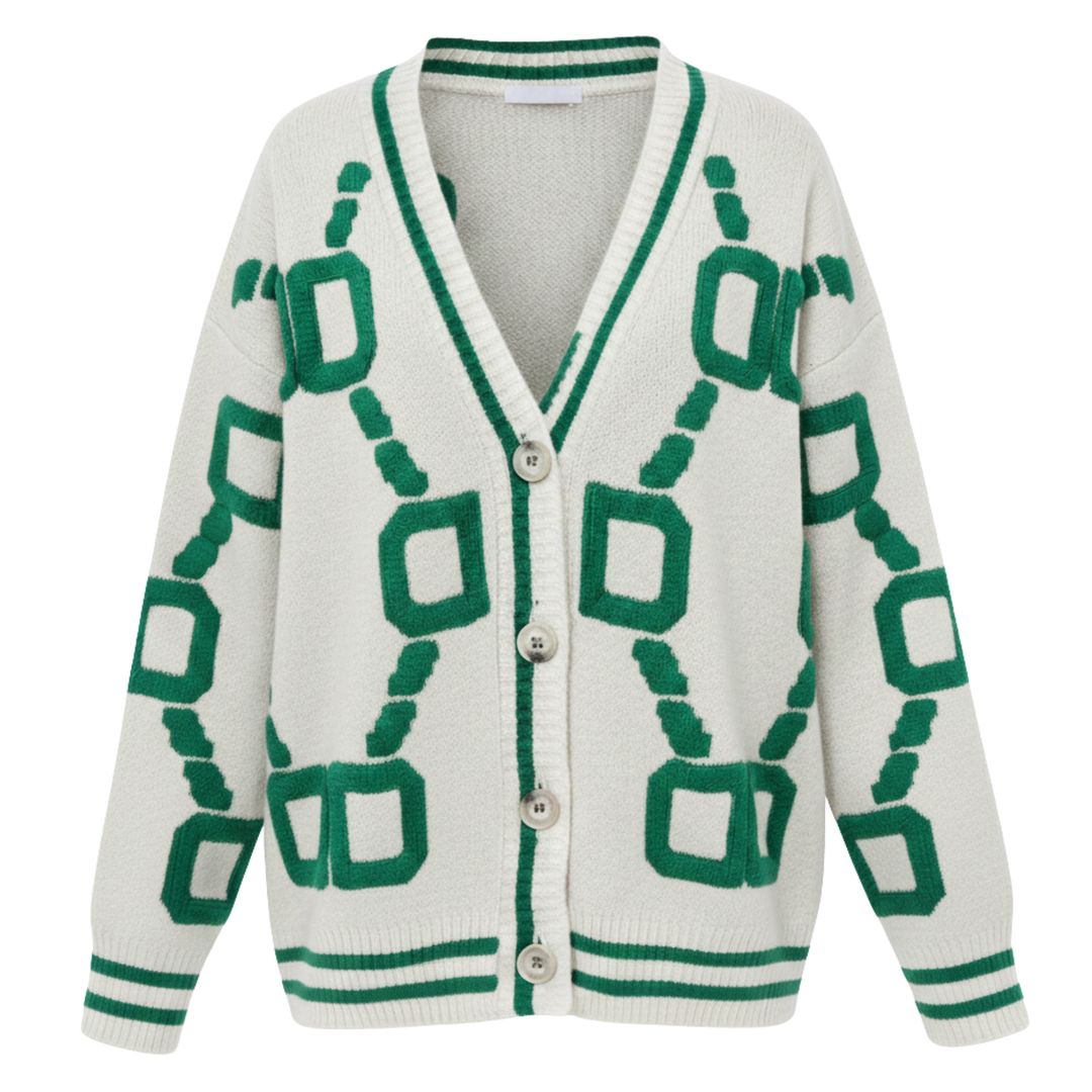 Women’s Spring Knit Cardigan – Lightweight V-Neck Layer