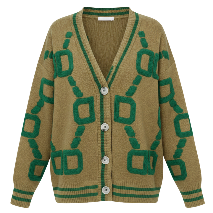 Women’s Spring Knit Cardigan – Lightweight V-Neck Layer