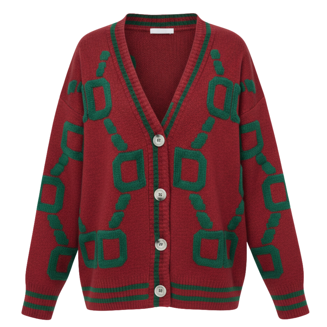Women’s Spring Knit Cardigan – Lightweight V-Neck Layer