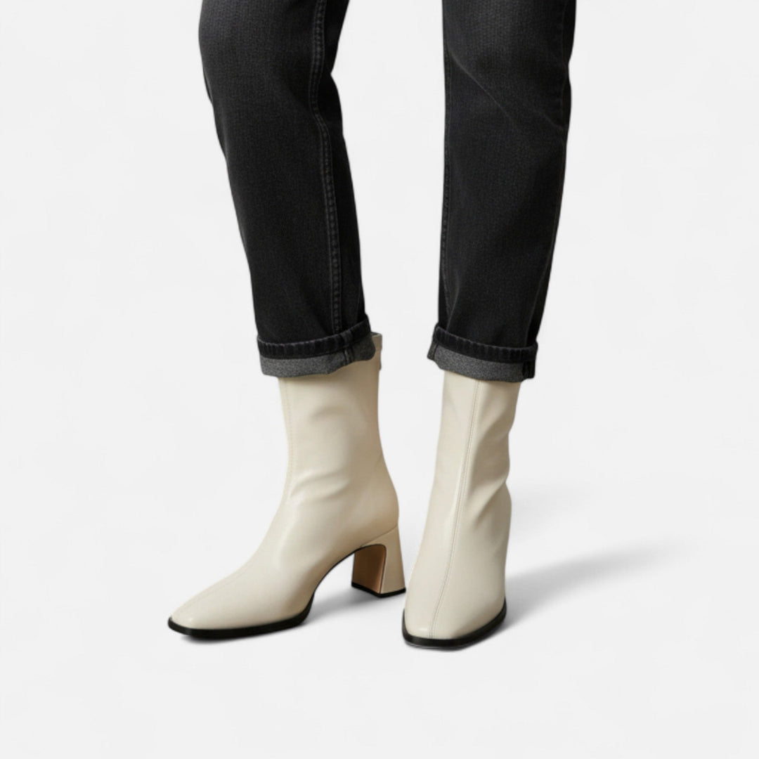Women’s Vintage Square-Toe Ankle Boots
