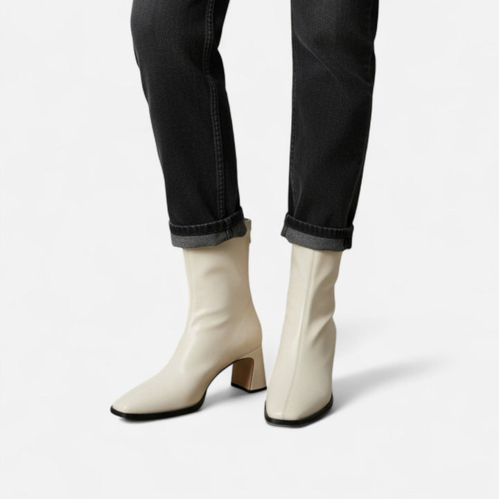 Women’s Vintage Square-Toe Ankle Boots