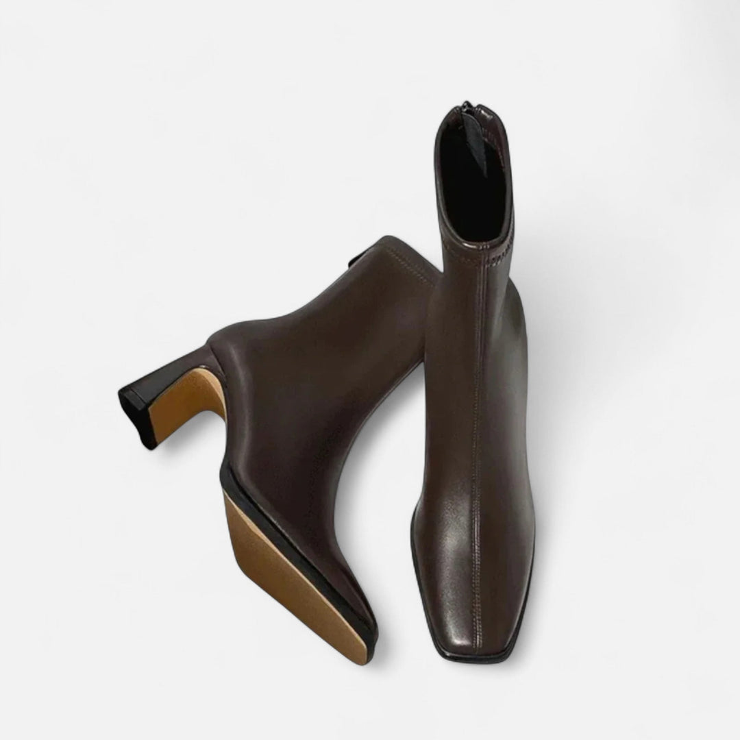 Women’s Vintage Square-Toe Ankle Boots