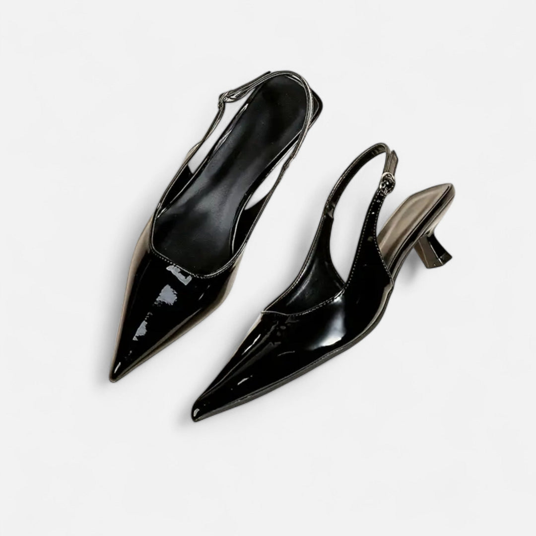 Women’s Pointed-Toe Kitten Heel Sandals