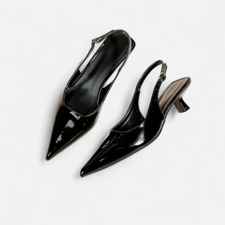 Women’s Pointed-Toe Kitten Heel Sandals